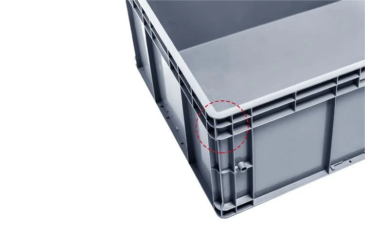 Industrial Injection Moulding Supermarket Storage Box Stackable Plastic Turnover Box